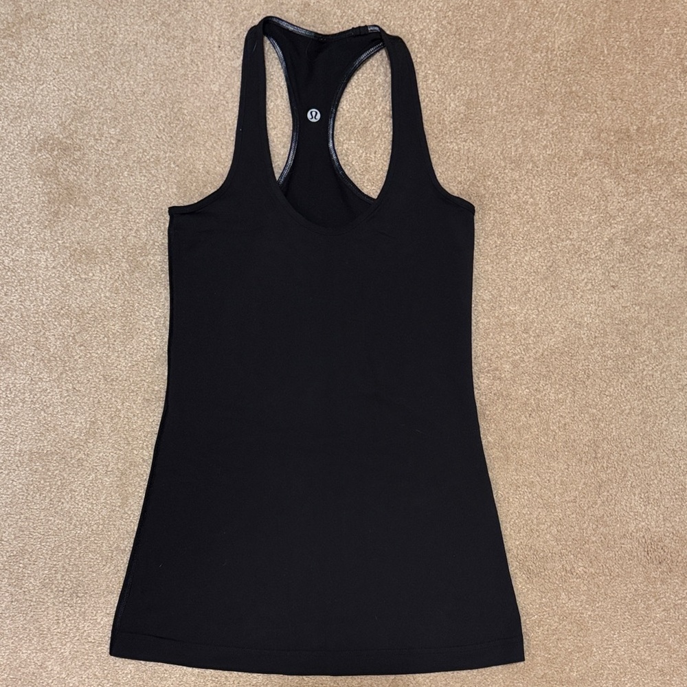 Lululemon Athletica Black Tank Top